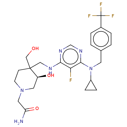 Chemical structure of BindingDB Monomer ID 614939