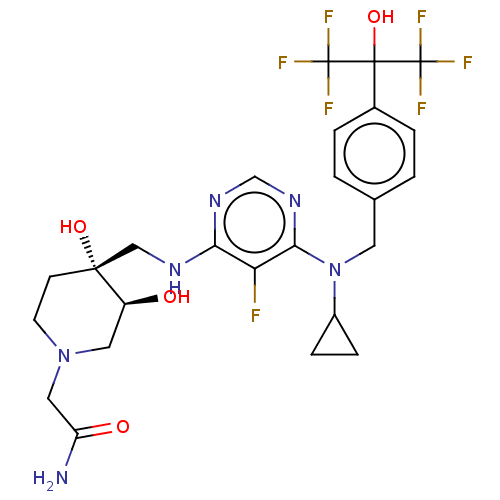 Chemical structure of BindingDB Monomer ID 614952