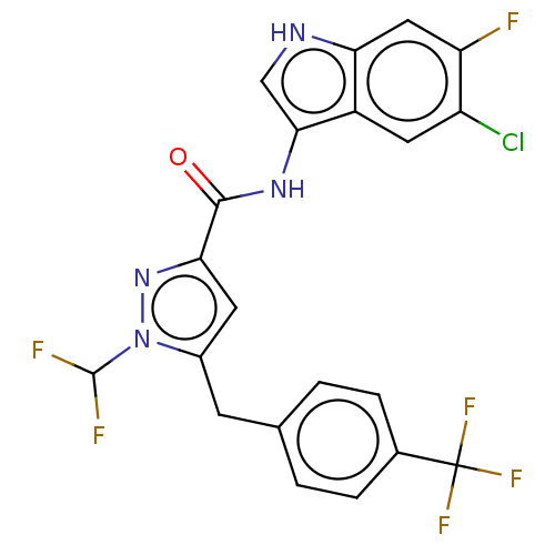 Chemical structure of BindingDB Monomer ID 615057