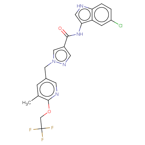 Chemical structure of BindingDB Monomer ID 615074
