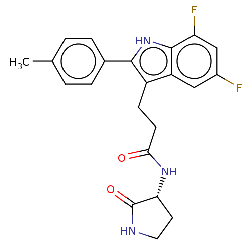 Chemical structure of BindingDB Monomer ID 615105