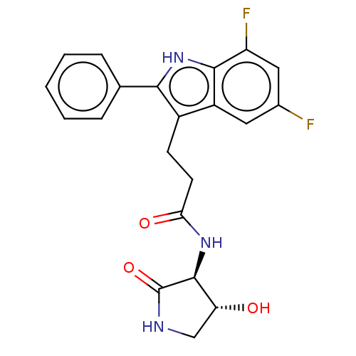 Chemical structure of BindingDB Monomer ID 615107