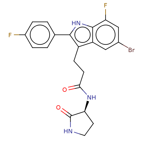 Chemical structure of BindingDB Monomer ID 615108