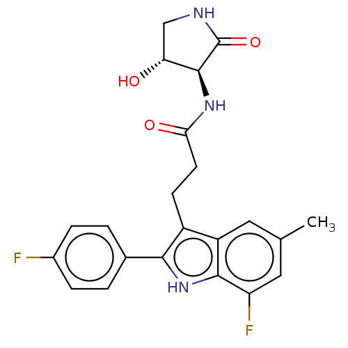 Chemical structure of BindingDB Monomer ID 615110