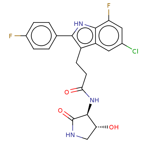 Chemical structure of BindingDB Monomer ID 615111
