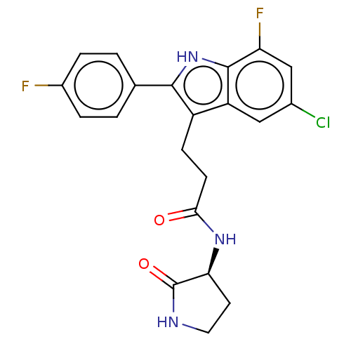 Chemical structure of BindingDB Monomer ID 615113