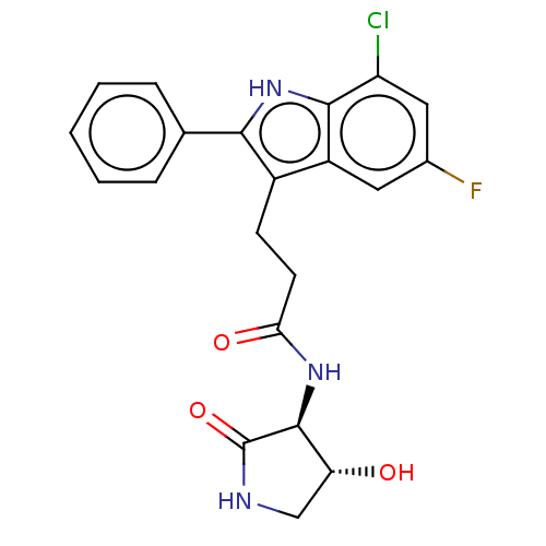 Chemical structure of BindingDB Monomer ID 615116