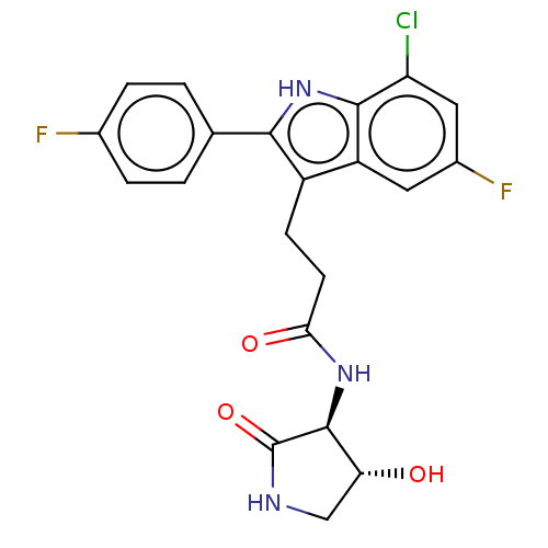 Chemical structure of BindingDB Monomer ID 615117