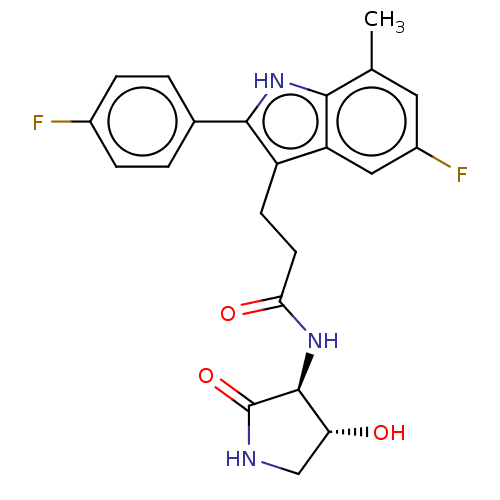 Chemical structure of BindingDB Monomer ID 615118