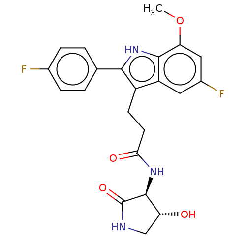 Chemical structure of BindingDB Monomer ID 615121