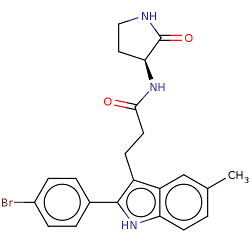 Chemical structure of BindingDB Monomer ID 615124
