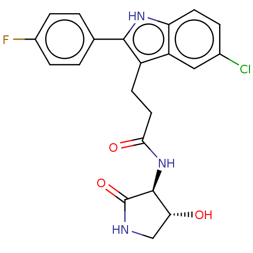 Chemical structure of BindingDB Monomer ID 615126