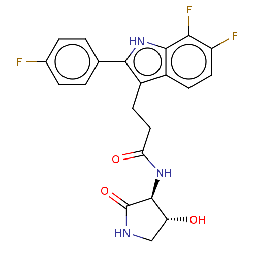 Chemical structure of BindingDB Monomer ID 615139
