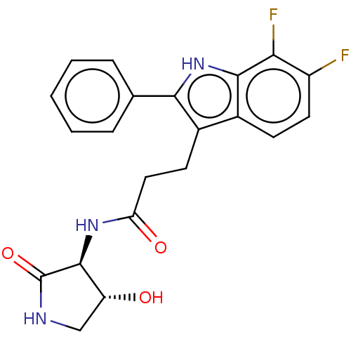 Chemical structure of BindingDB Monomer ID 615140