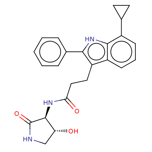 Chemical structure of BindingDB Monomer ID 615144