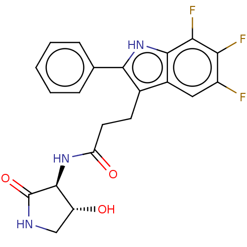 Chemical structure of BindingDB Monomer ID 615161