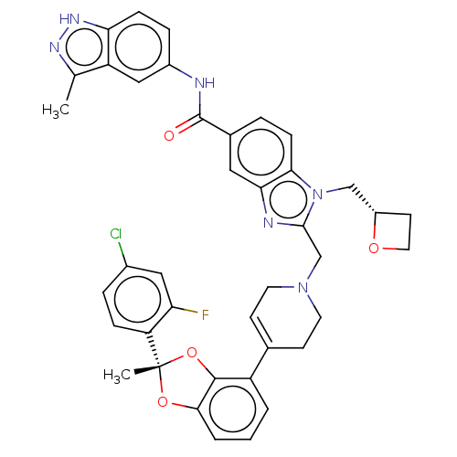 Chemical structure of BindingDB Monomer ID 615163