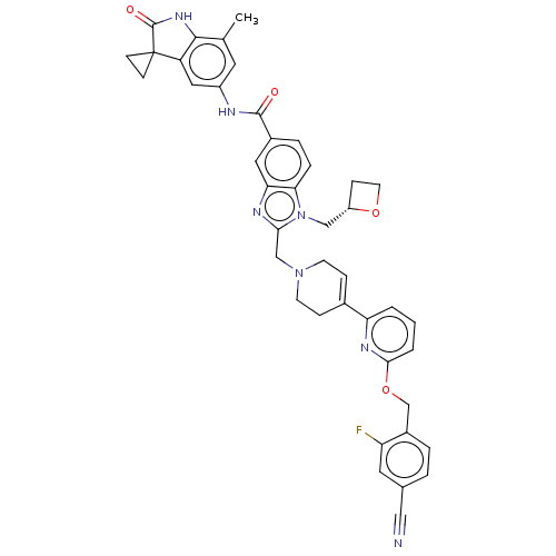Chemical structure of BindingDB Monomer ID 615387