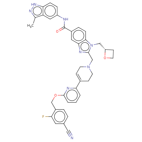 Chemical structure of BindingDB Monomer ID 615396