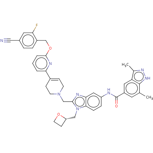 Chemical structure of BindingDB Monomer ID 615438