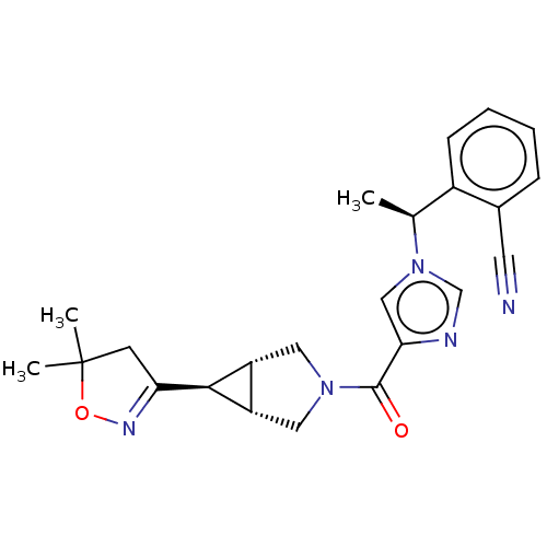 Chemical structure of BindingDB Monomer ID 615630