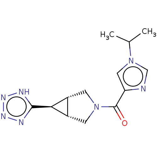 Chemical structure of BindingDB Monomer ID 615641