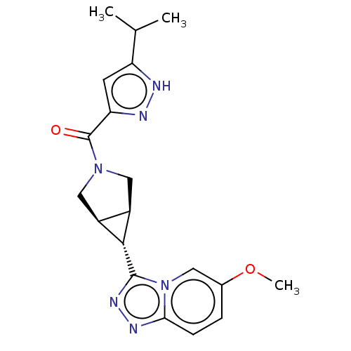 Chemical structure of BindingDB Monomer ID 615664