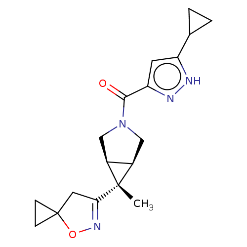 Chemical structure of BindingDB Monomer ID 615669