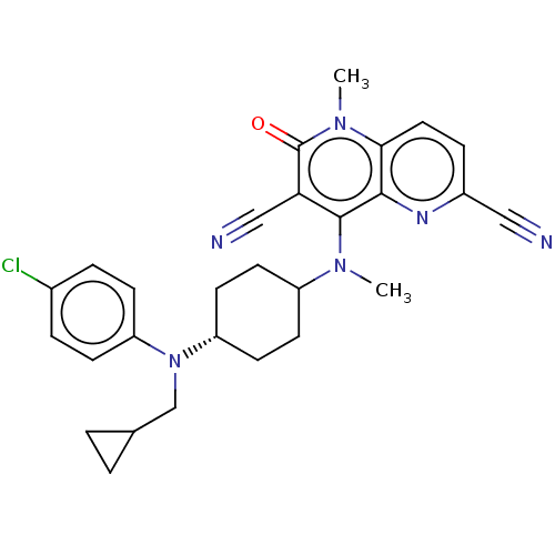 Chemical structure of BindingDB Monomer ID 615736
