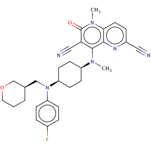 Chemical structure of BindingDB Monomer ID 615769