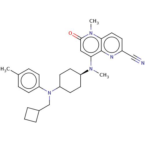 Chemical structure of BindingDB Monomer ID 615801