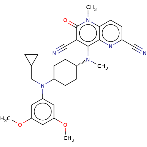 Chemical structure of BindingDB Monomer ID 615803