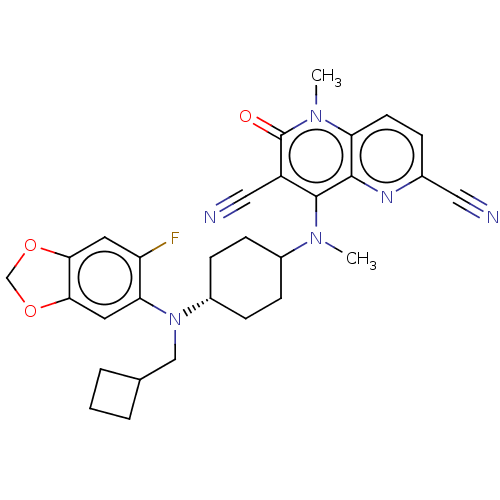 Chemical structure of BindingDB Monomer ID 615861