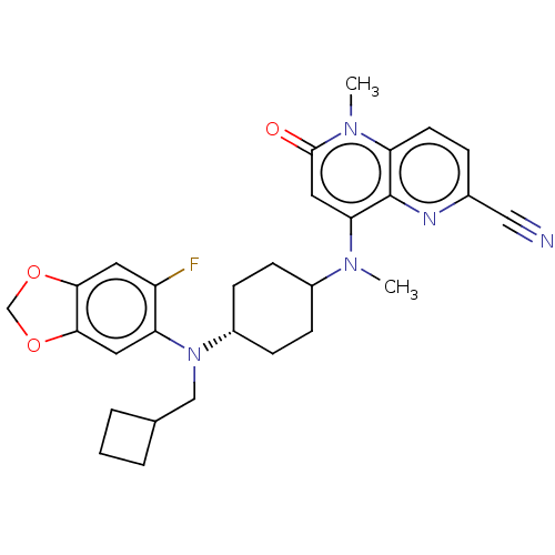Chemical structure of BindingDB Monomer ID 615862
