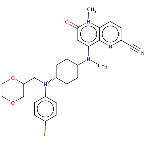 Chemical structure of BindingDB Monomer ID 615864