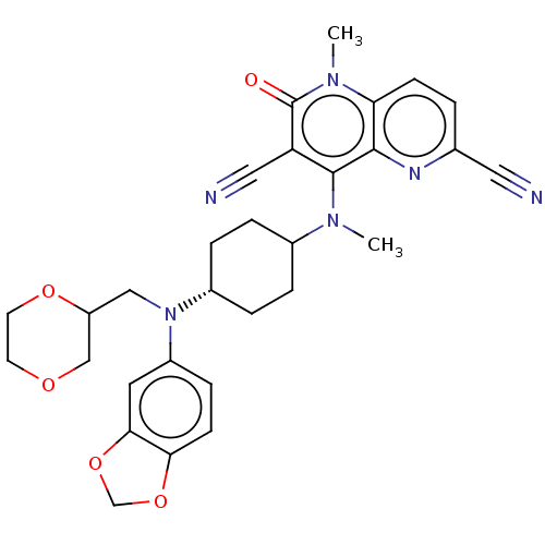 Chemical structure of BindingDB Monomer ID 615878