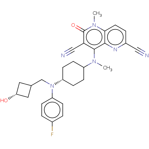Chemical structure of BindingDB Monomer ID 615902