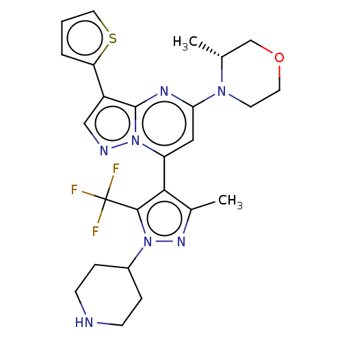 Chemical structure of BindingDB Monomer ID 616164