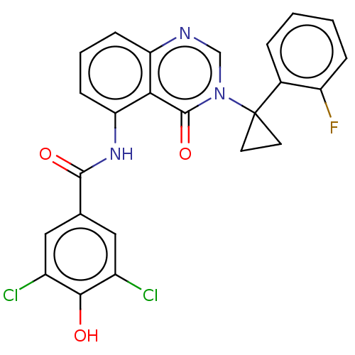 Chemical structure of BindingDB Monomer ID 616212