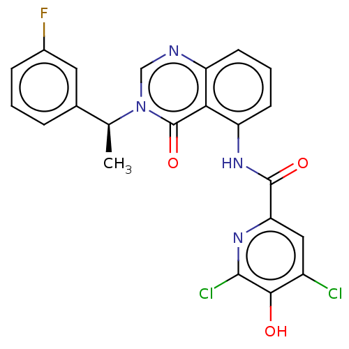Chemical structure of BindingDB Monomer ID 616232