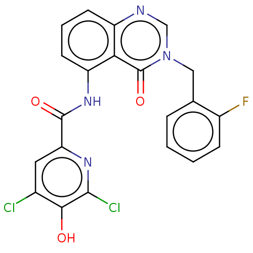 Chemical structure of BindingDB Monomer ID 616235