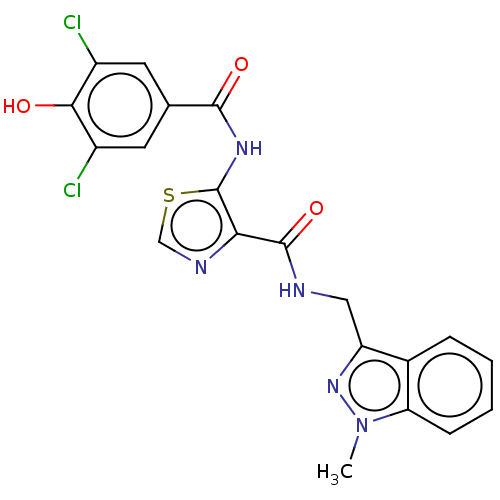 Chemical structure of BindingDB Monomer ID 616372