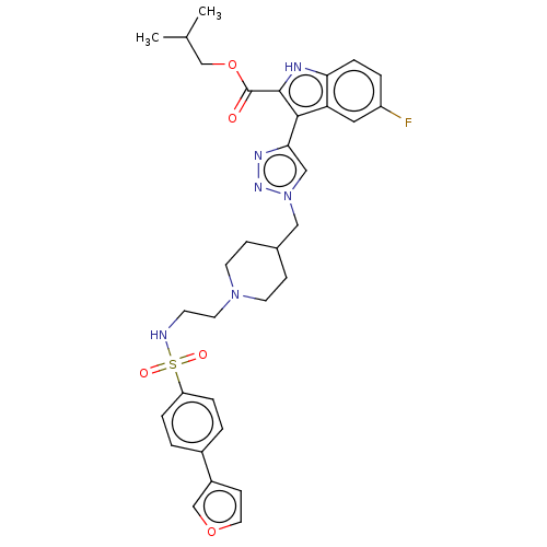 Chemical structure of BindingDB Monomer ID 616444