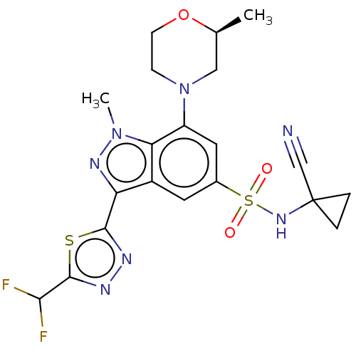 Chemical structure of BindingDB Monomer ID 616717