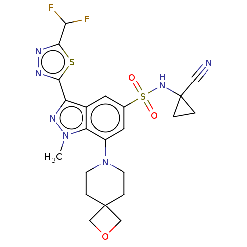 Chemical structure of BindingDB Monomer ID 616727