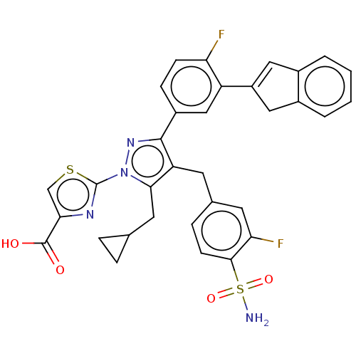 Chemical structure of BindingDB Monomer ID 616892