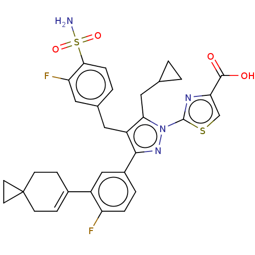 Chemical structure of BindingDB Monomer ID 616895