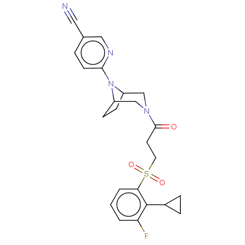 Chemical structure of BindingDB Monomer ID 616896