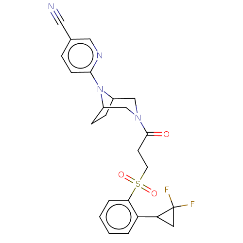 Chemical structure of BindingDB Monomer ID 616897