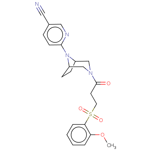 Chemical structure of BindingDB Monomer ID 616905